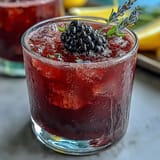 Blackberry Lavender Lemonade Fizz