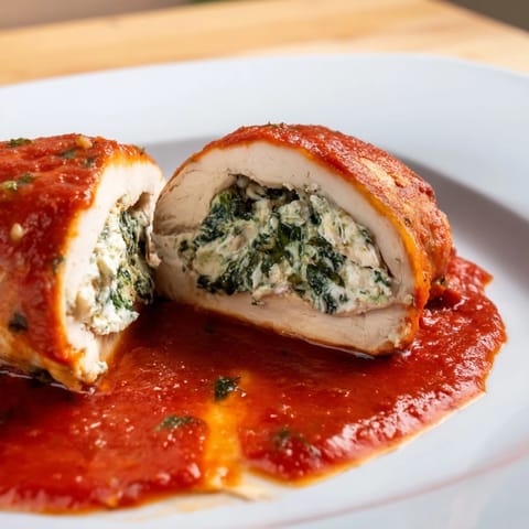 Spinach Ricotta Stuffed Chicken