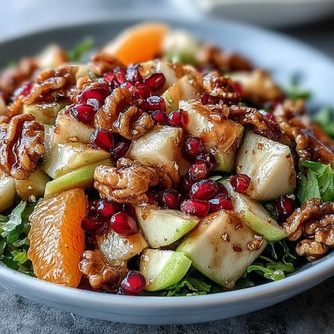 Pomegranate and Walnut Salad