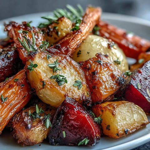 Roasted Root Vegetable Medley