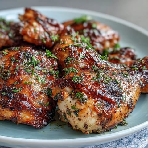 Sheet pan herb chicken with golden, crispy skin alongside tender carrots, parsnips, and sweet potatoes for a flavorful one-pan meal.