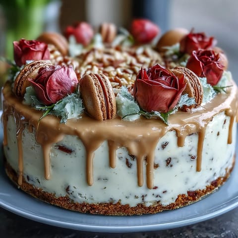 A vibrant sheet cake decorated with buttercream roses, perfect for graduation celebrations and festive gatherings.