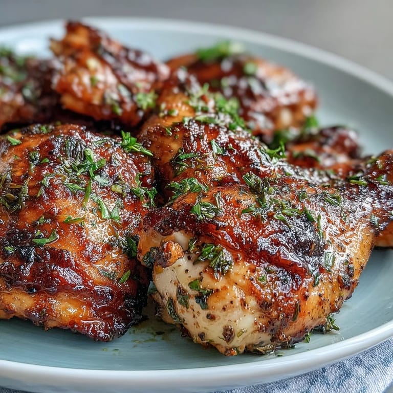 Sheet pan herb chicken with golden, crispy skin alongside tender carrots, parsnips, and sweet potatoes for a flavorful one-pan meal.