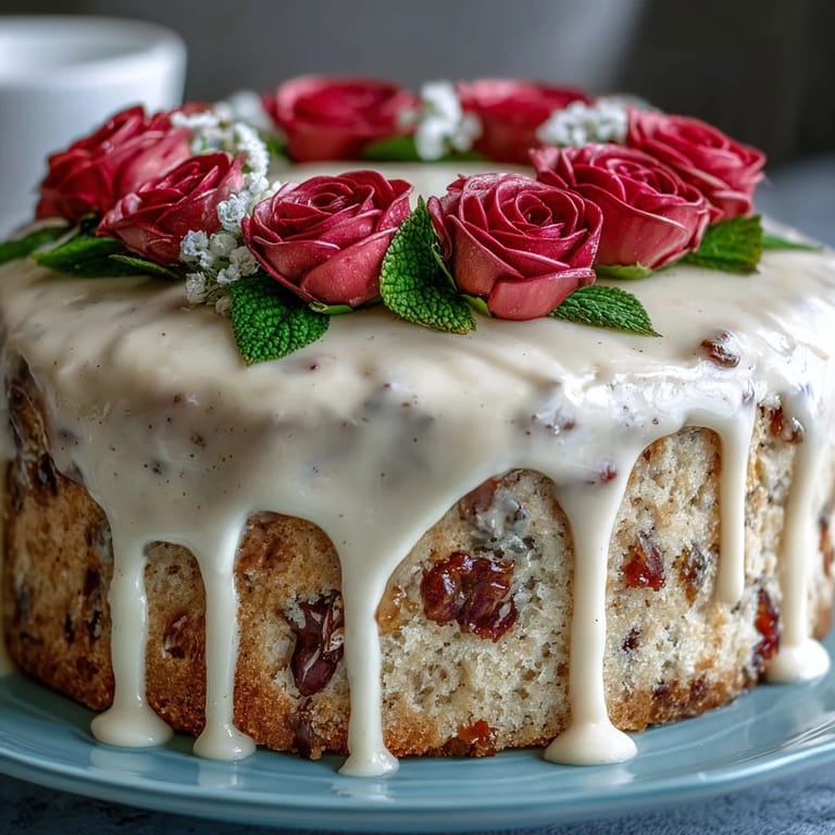 A moist vanilla sheet cake topped with smooth buttercream and colorful piped roses for a celebratory dessert centerpiece.