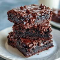 Decadent brownie cookies from box mix with gooey chocolate chips, baked until chewy and rich.